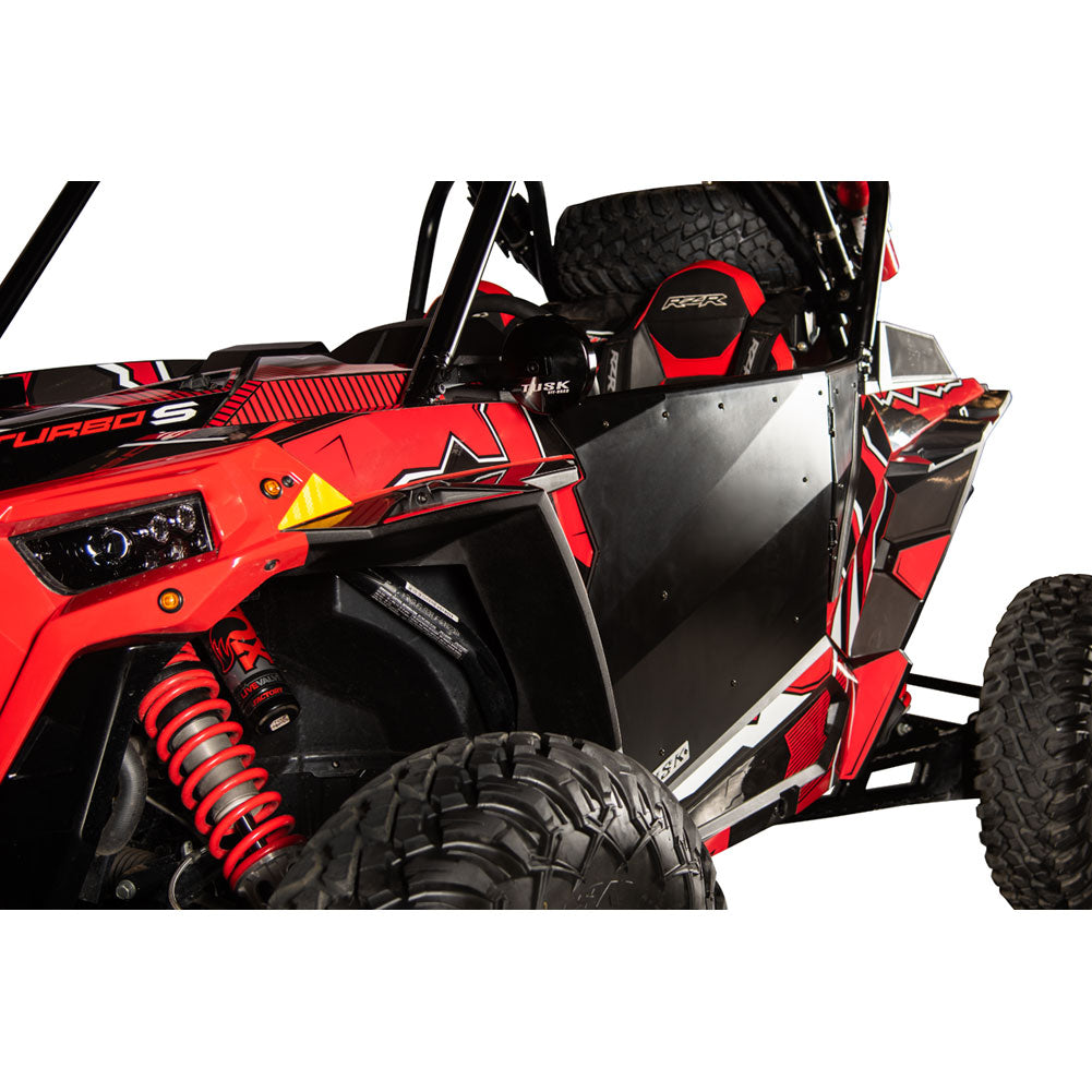 Tusk Barrier Pro Fit Doors Black Powder Coated Polaris RZR XP 1000 2014–2023 - Adventure Parts