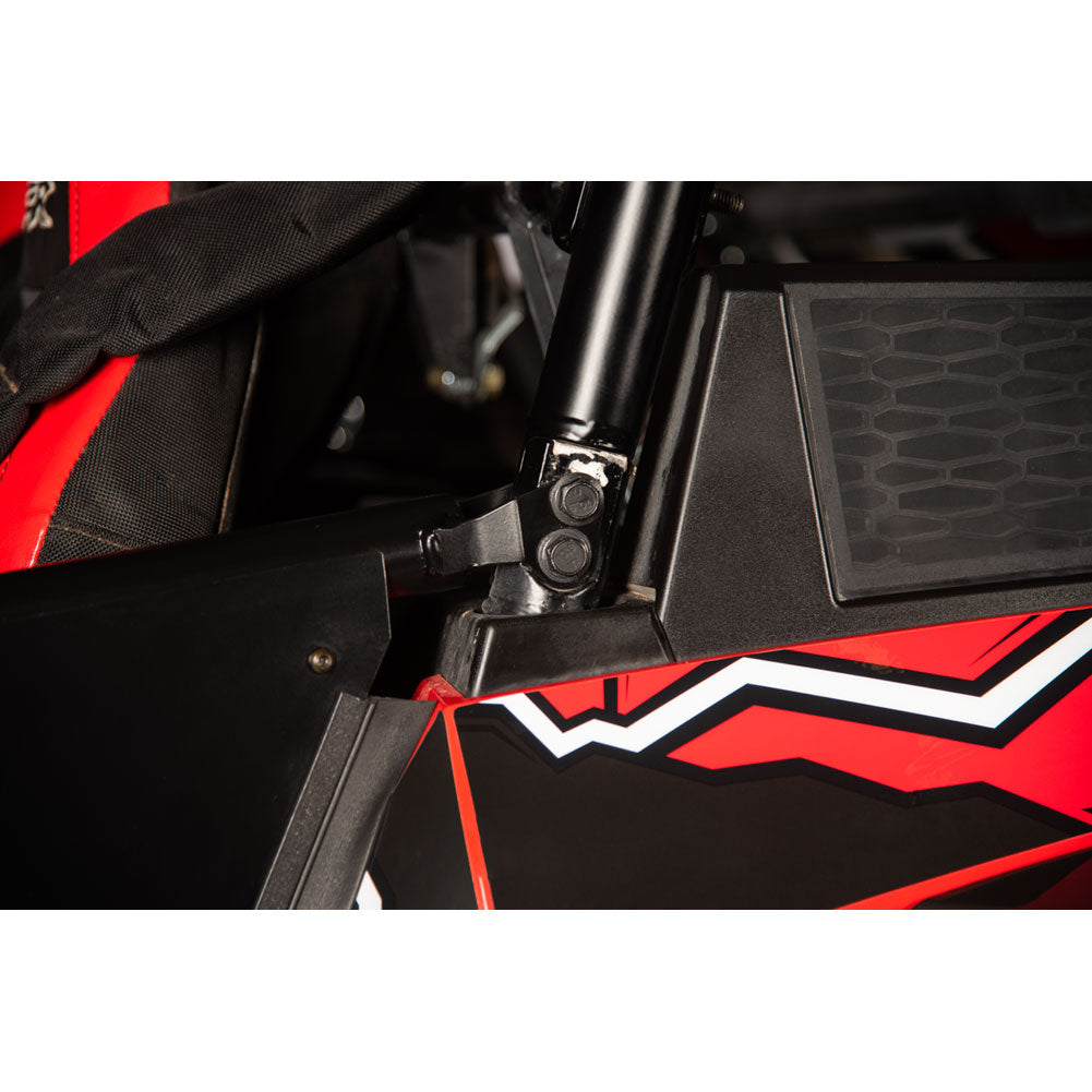 Tusk Barrier Pro Fit Doors Black Powder Coated Polaris RZR XP 1000 2014–2023 - Adventure Parts