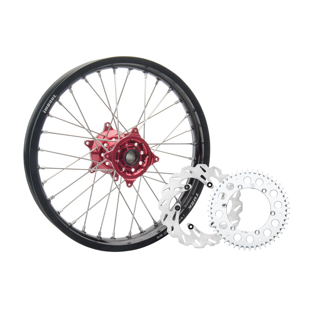 Tusk Impact Complete Rear Wheel Package Yamaha YZ125 50TH Anniversay Edition 2002-2025 - Adventure Parts