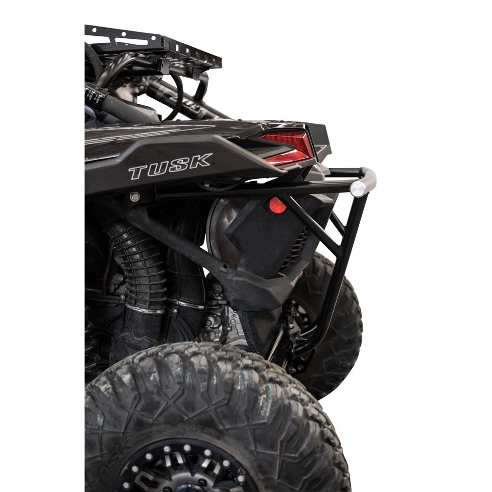 Tusk Impact Rear Bumper Black Can-Am Maverick X3 2017-2021 - Adventure Parts