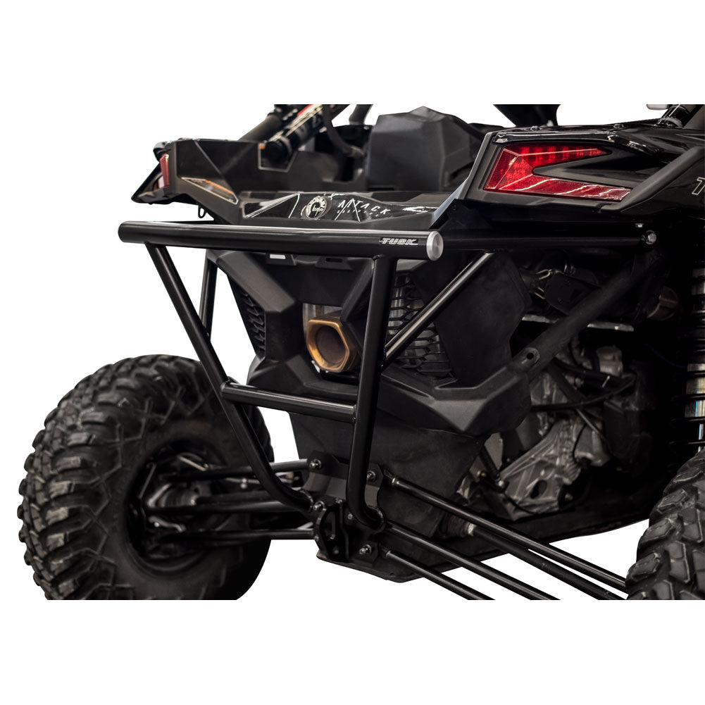 Tusk Impact Rear Bumper Black Can-Am Maverick X3 2017-2021 - Adventure Parts