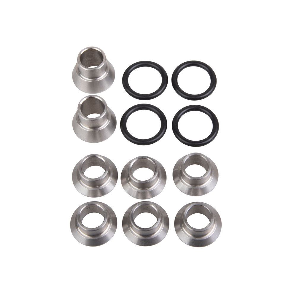 Tusk Mohawk Extreme Duty High Clearance Lower Radius Rods Black M10 Bolts Polaris RZR XP 1000 2017 - Adventure Parts