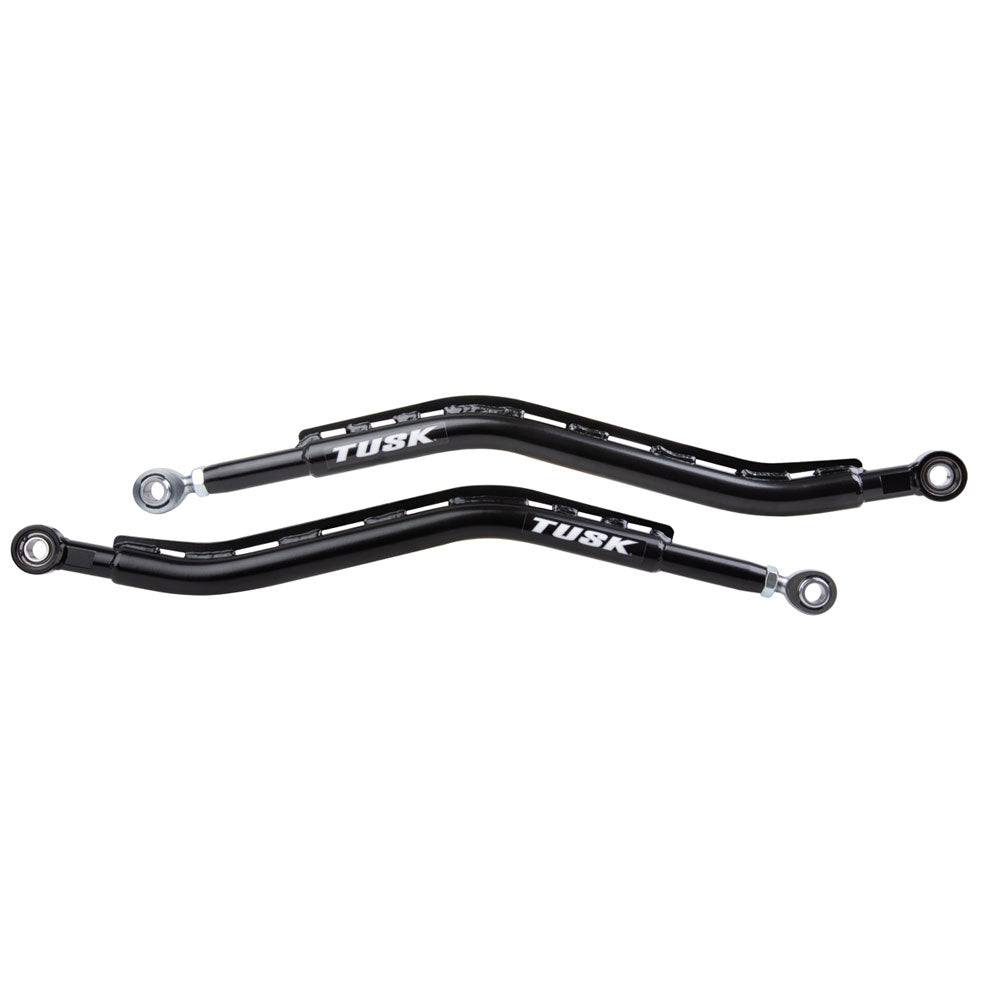 Tusk Mohawk Extreme Duty High Clearance Lower Radius Rods Black M10 Bolts Polaris RZR XP 1000 2017 - Adventure Parts