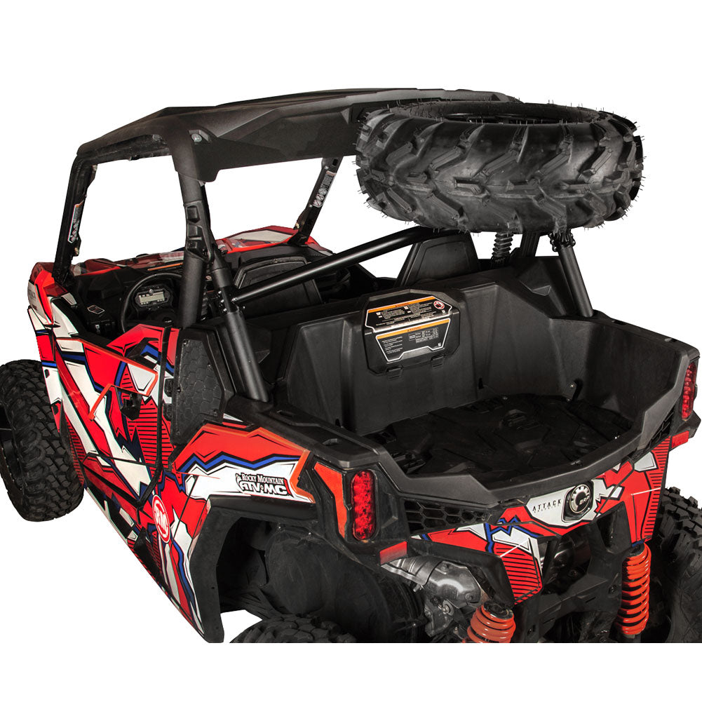 Tusk Spare Tire Carrier Can-Am Maverick Sport/Trail 700/800/1000 2018-2025 - Adventure Parts