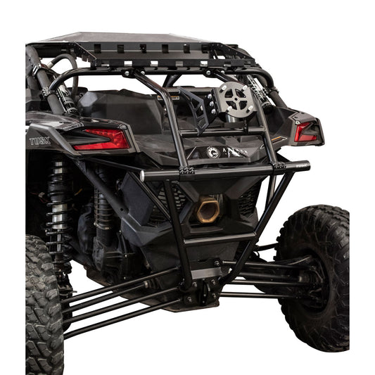 Tusk UTV Rear Bumper, Cargo Rack, and Spare Tire Carrier Can-Am Maverick X3 2017-2021 - Adventure Parts