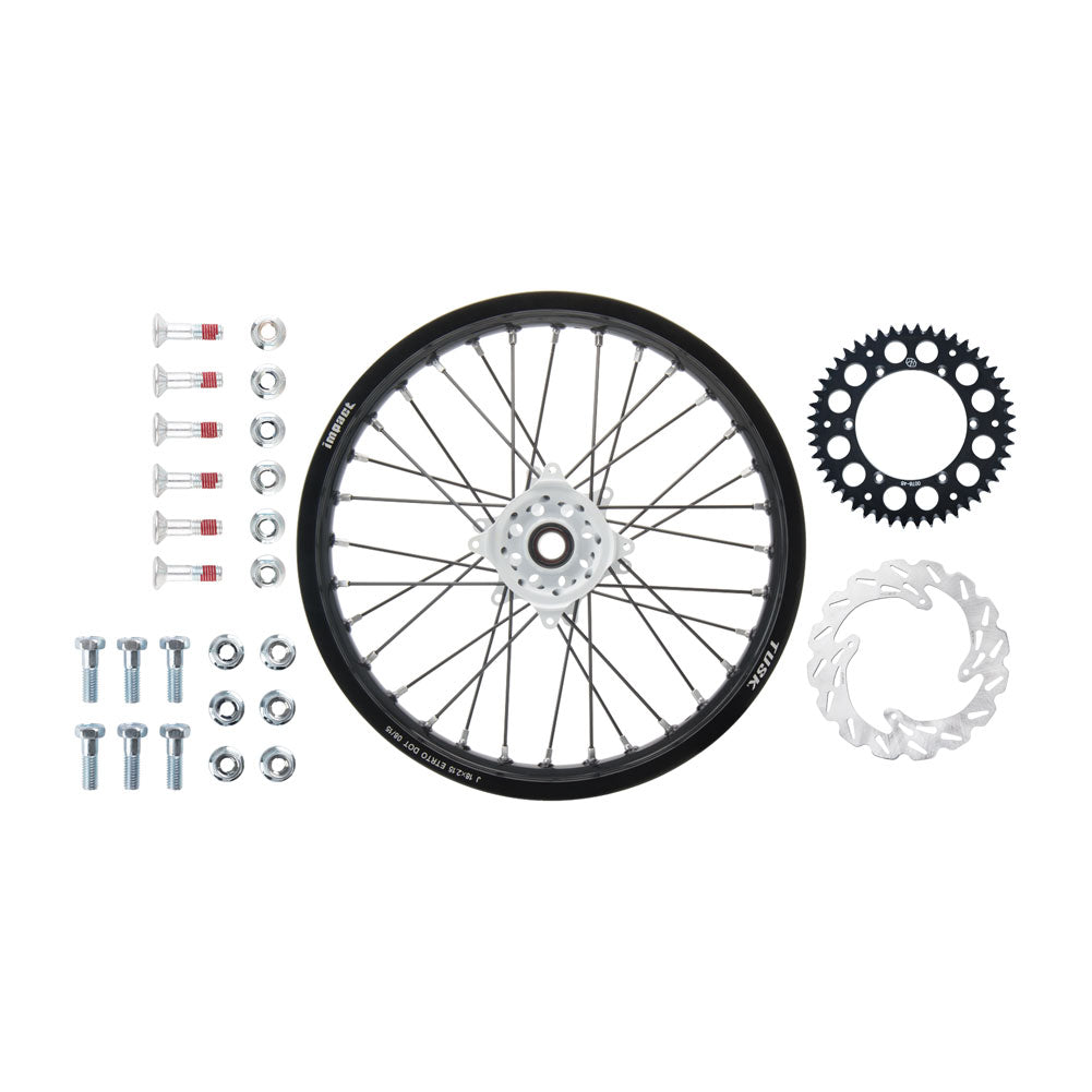 Tusk Impact Complete Rear Wheel Package Yamaha YZ125 50TH Anniversay Edition 2002-2025 - Adventure Parts