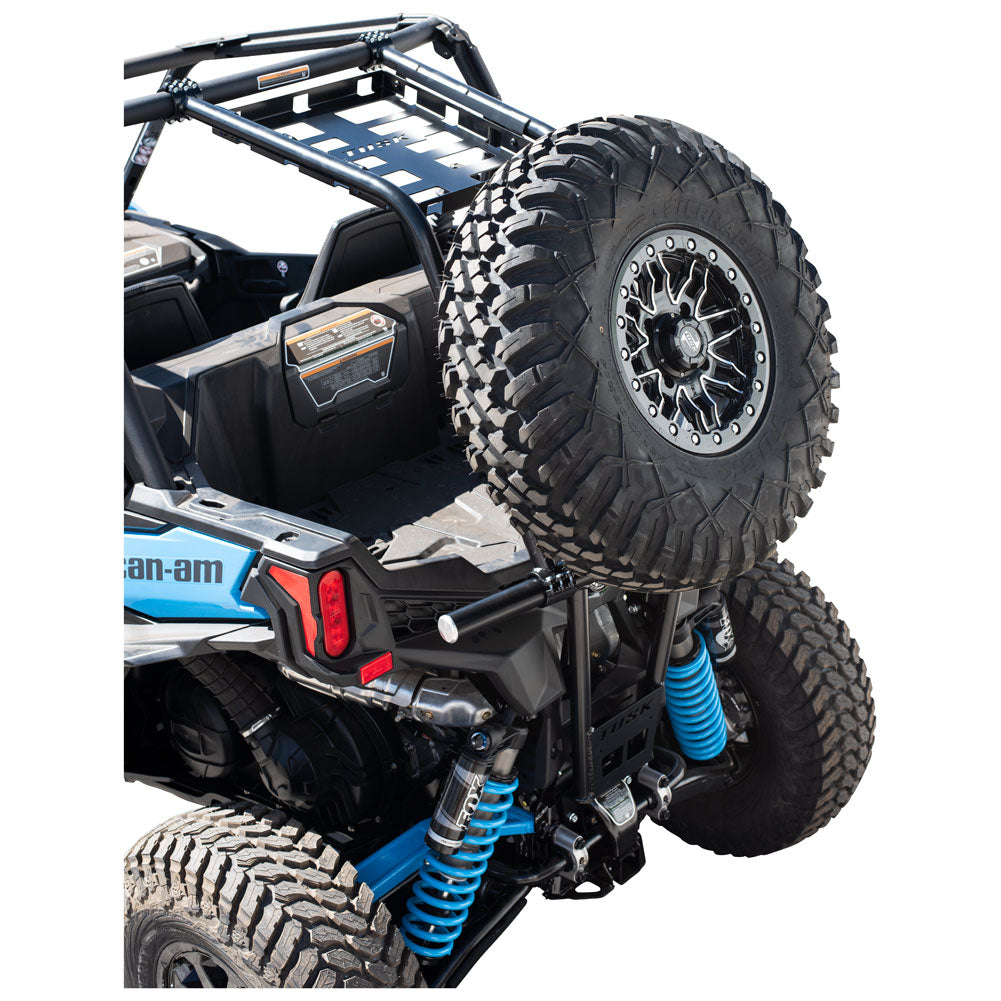 Tusk UTV Rear Bumper, Cargo Rack, and Spare Tire Carrier Can-Am Maverick Sport 1000 2018-2024 - Adventure Parts
