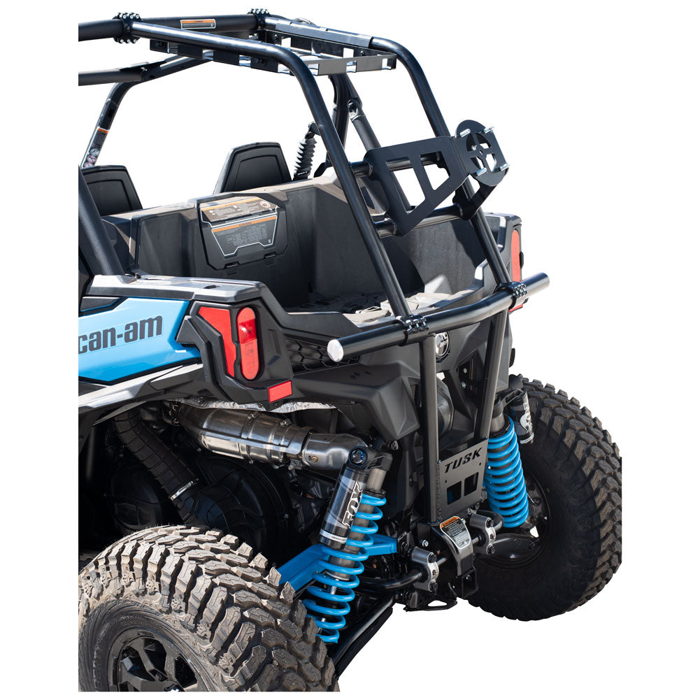 Tusk UTV Rear Bumper, Cargo Rack, and Spare Tire Carrier Can-Am Maverick Sport 1000 2018-2024 - Adventure Parts