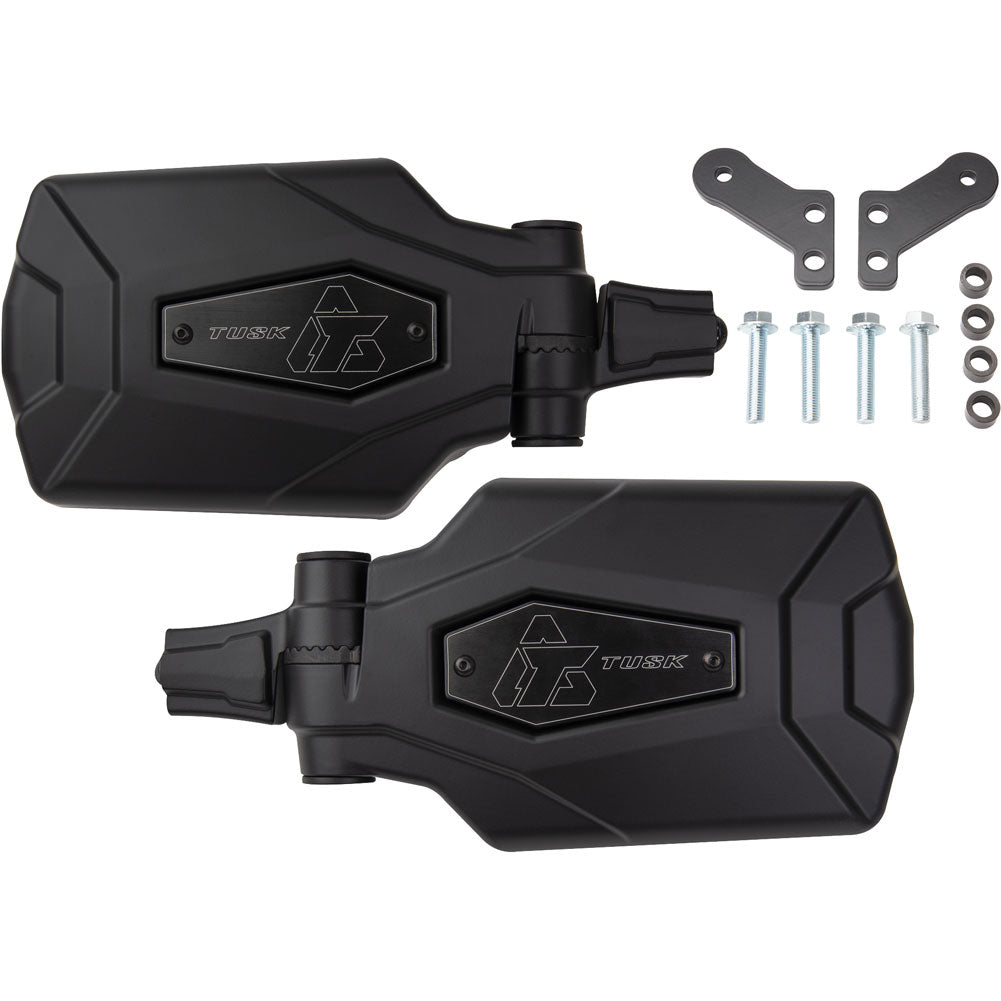 Tusk Pivot Folding UTV Mirror Kit w/A-pillar Mounts Tracker XTR 2020 - Adventure Parts