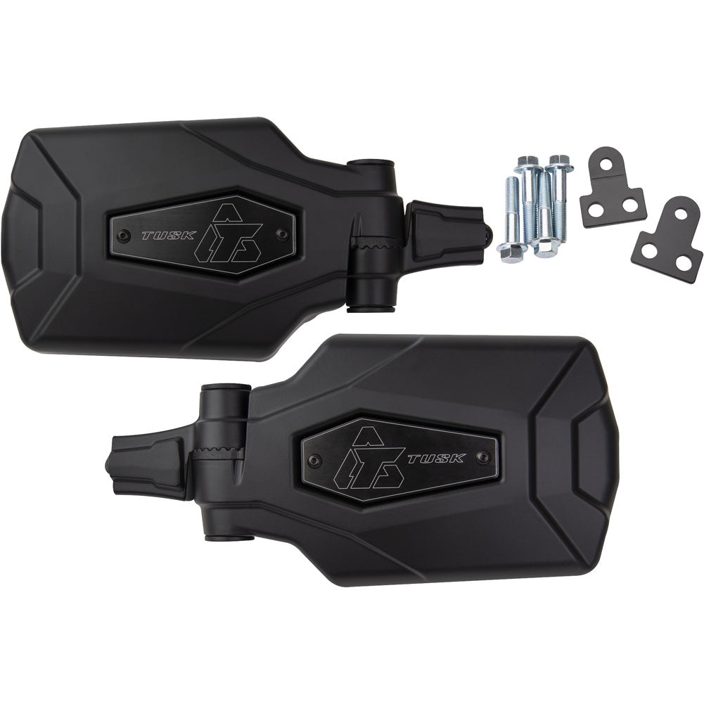 Tusk Pivot Folding UTV Mirror Kit w/A-pillar Mounts Yamaha Wolverine 2016-2021 - Adventure Parts