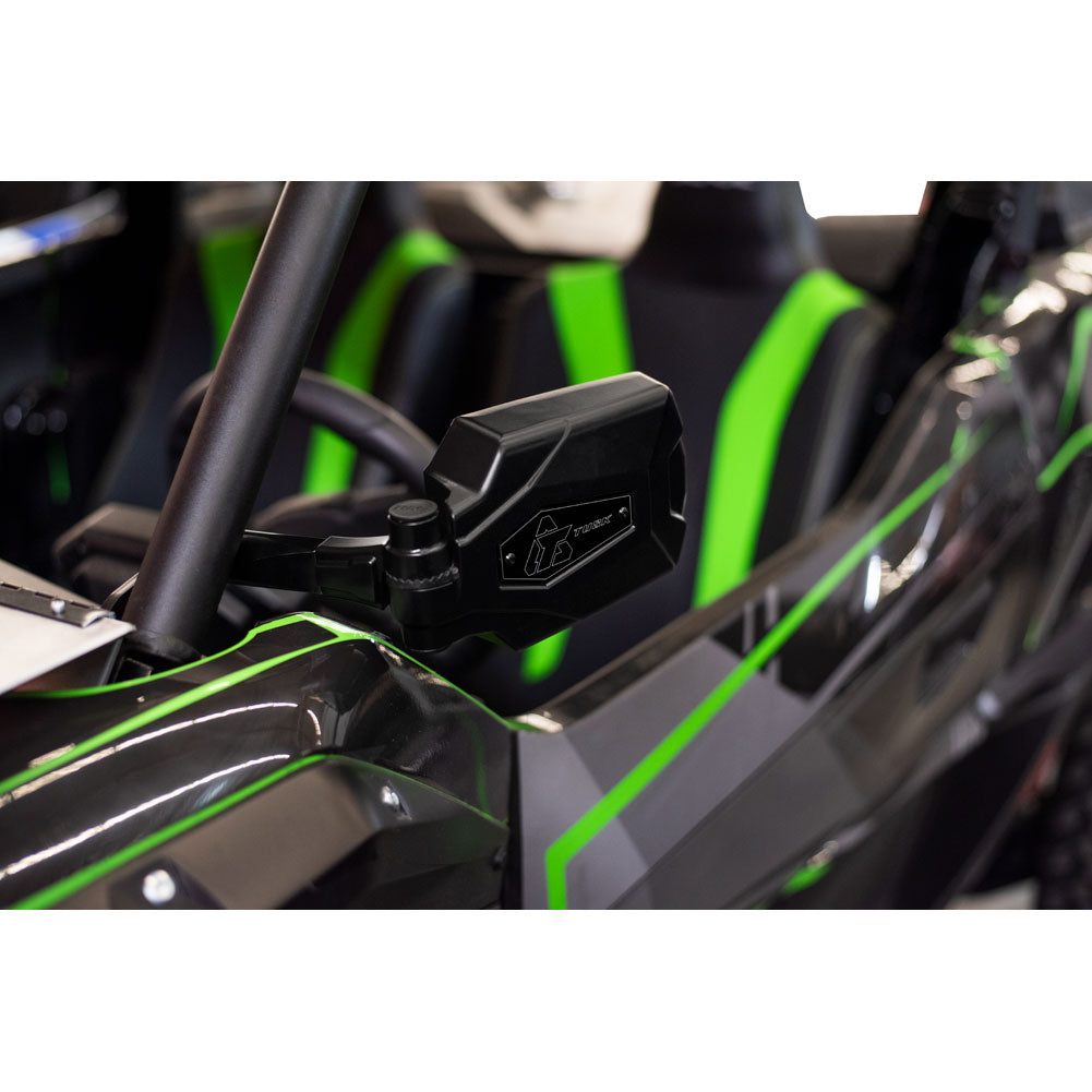 Tusk Pivot Folding UTV Mirror Kit w/ A-Pillar Mounts Kawasaki Teryx KRX 1000 2020-2025