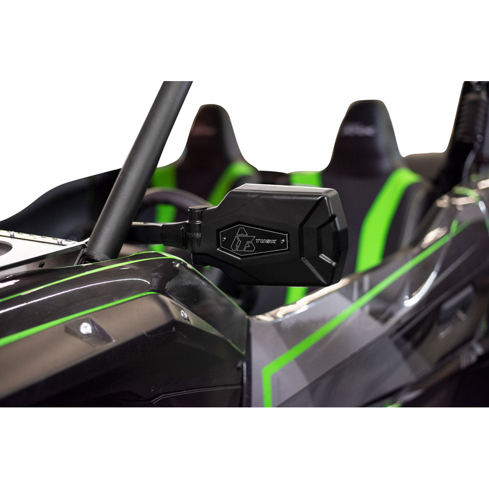 Tusk Pivot Folding UTV Mirror Kit w/ A-Pillar Mounts Kawasaki Teryx KRX 1000 2020-2025