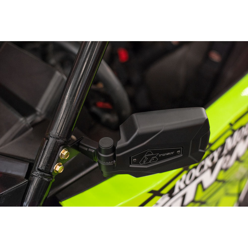 Tusk Pivot Folding UTV Mirror Kit w/A-pillar Mounts Tracker XTR 2020 - Adventure Parts
