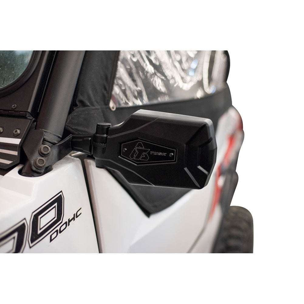 Tusk Pivot Folding UTV Mirror Kit w/A-pillar Mounts Polaris General 2016-2025