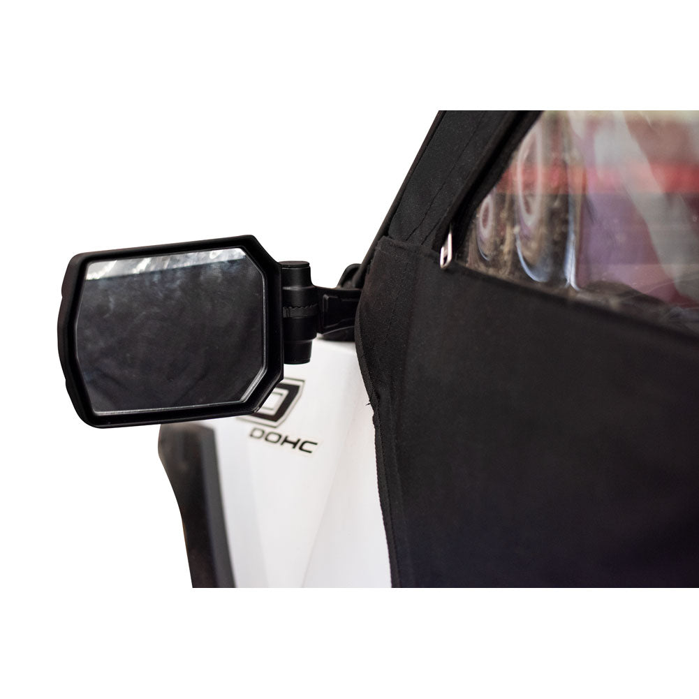 Tusk Pivot Folding UTV Mirror Kit w/A-pillar Mounts Polaris General 2016-2025