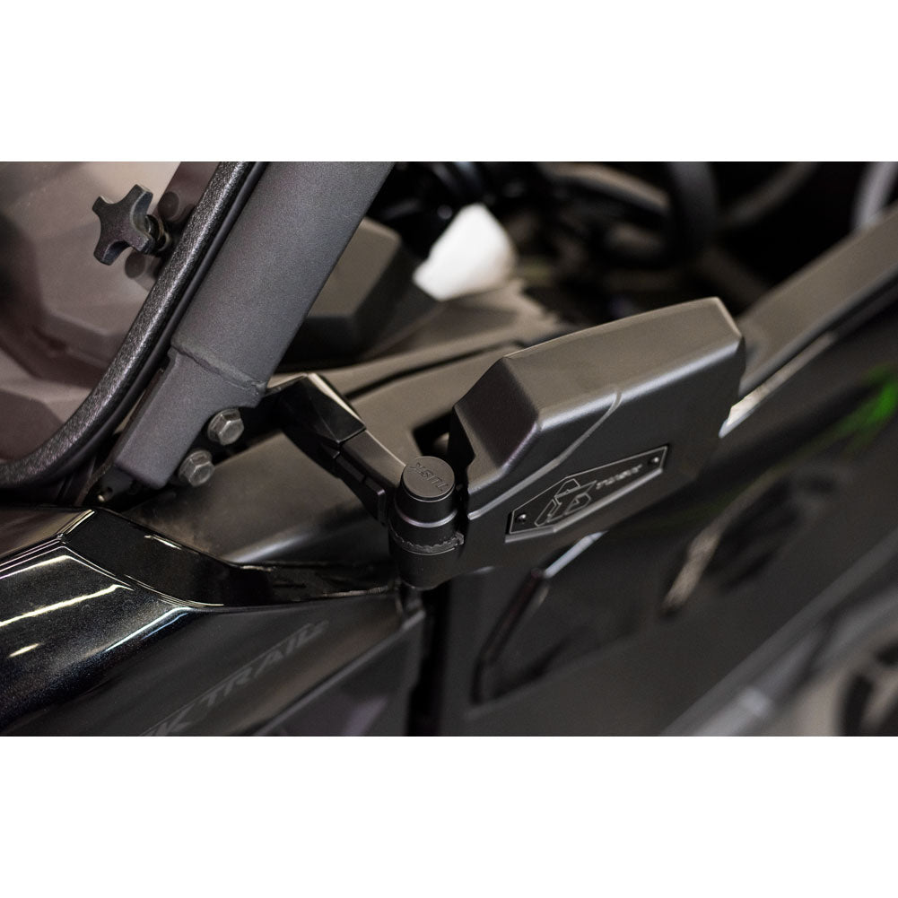 Tusk Pivot Folding UTV Mirror Kit w/A-pillar Mounts Can-Am Can-Am Maverick 2018-2025