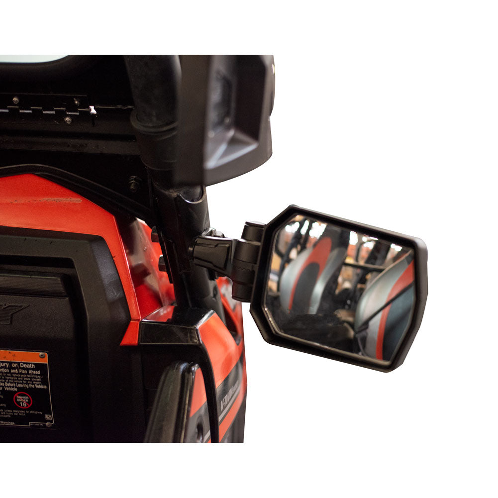 Tusk Pivot Folding UTV Mirror Kit w/A-pillar Mounts Kawasaki Teryx 2016-2025
