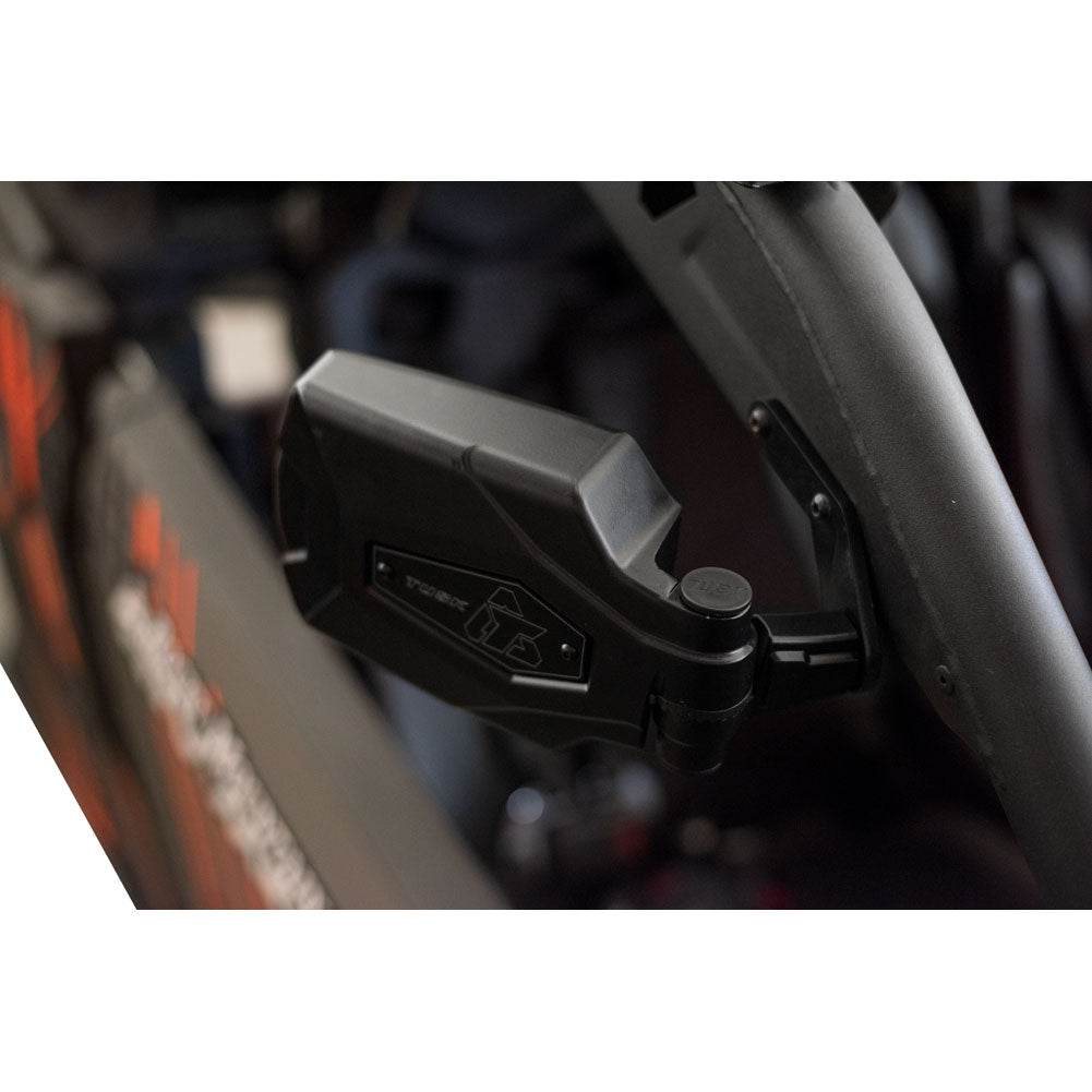 Tusk Pivot Folding UTV Mirror Kit w/A-pillar Mounts Can-Am Maverick 2017-2025