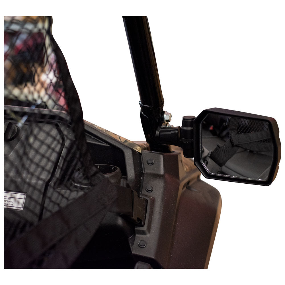 Tusk Pivot Folding UTV Mirror Kit w/A-pillar Mounts Honda Pioneer 2016-2025 - Adventure Parts