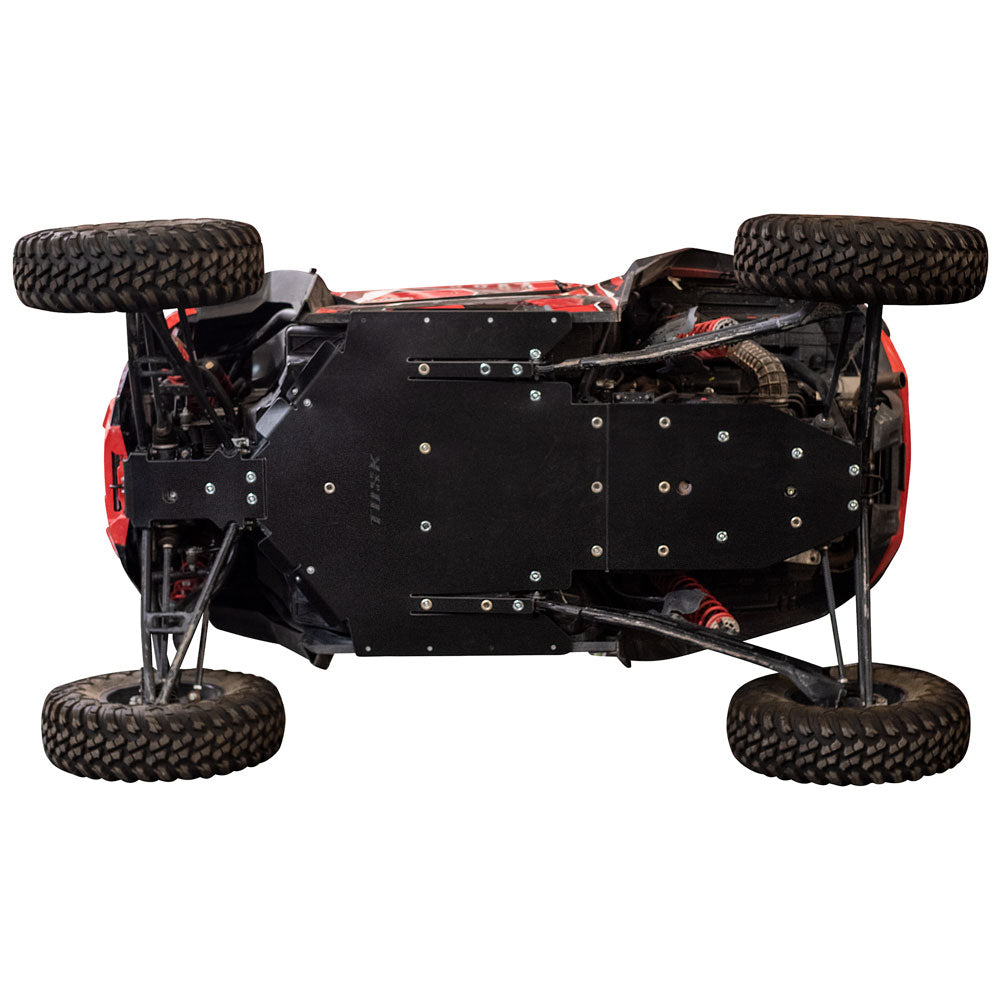 Tusk Quiet-Glide Skid Plate 3/8" Polaris RZR XP Turbo S 2018–2021 - Adventure Parts