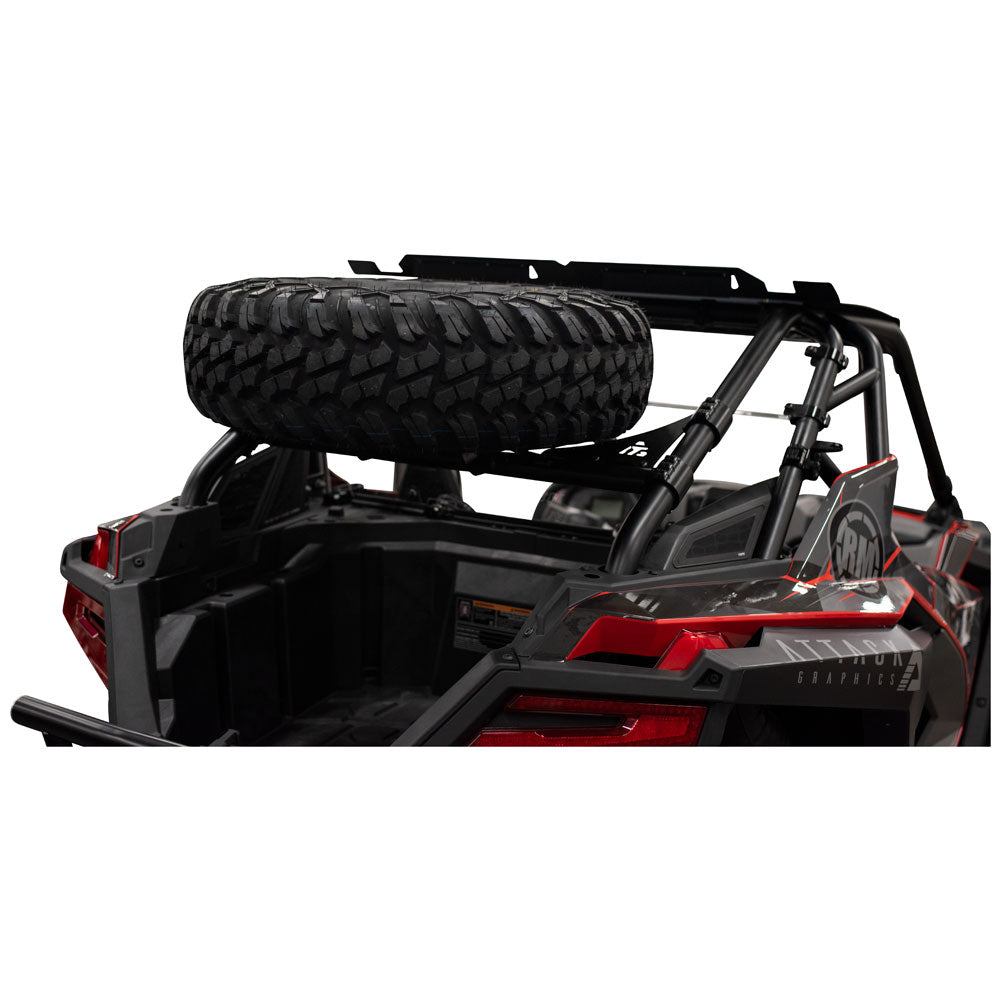 Tusk Spare Tire Carrier Polaris RZR Pro XP, 4, Sport/Premium/Ultimate 2020-2025 - Adventure Parts