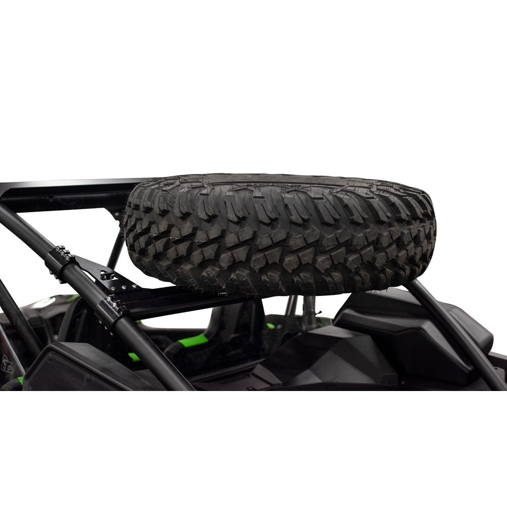 Tusk Spare Tire Carrier Combo Kit Kawasaki Teryx KRX 1000 2020–2025 - Adventure Parts