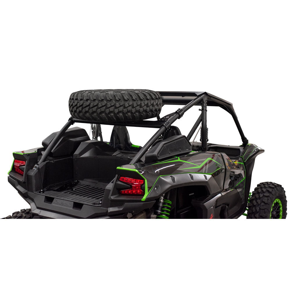 Tusk Spare Tire Carrier Combo Kit Kawasaki Teryx KRX 1000 2020–2025 - Adventure Parts