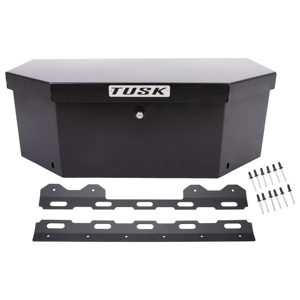 Tusk UTV Cargo Box and Top Rack Kit Can-Am Maverick X3 900 HO 64 Inch 2017-2025 - Adventure Parts