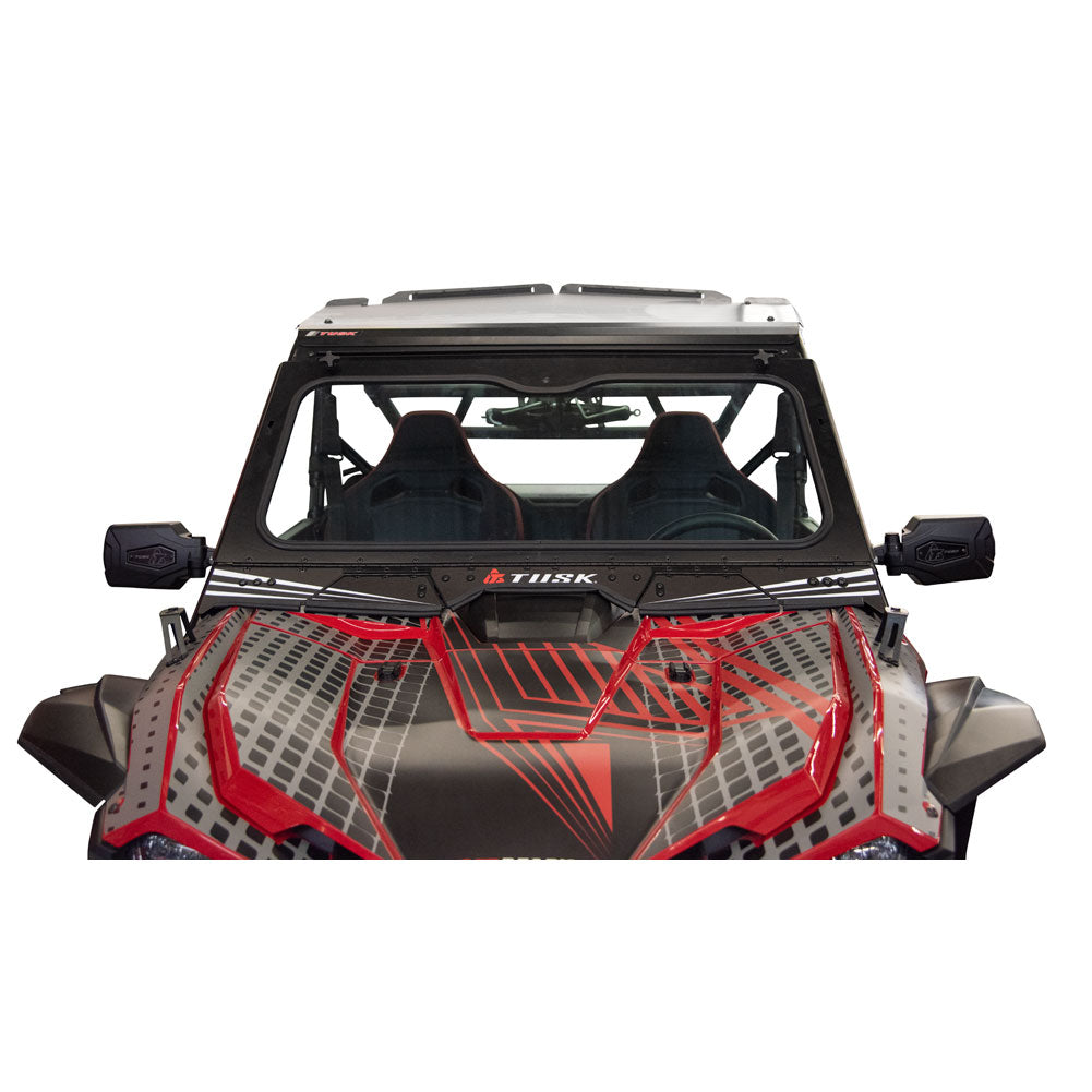 Tusk UTV Folding Glass Windshield with Windshield Wiper Honda Talon 1000R 2019–2024 - Adventure Parts
