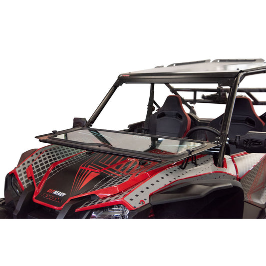 Tusk UTV Folding Glass Windshield with Windshield Wiper Honda Talon 1000R 2019–2024 - Adventure Parts
