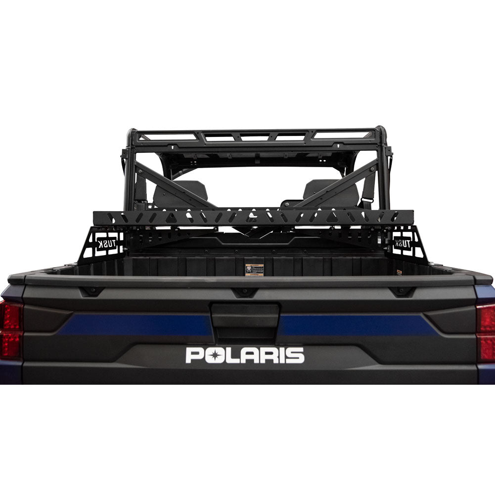 Tusk Cargo Rack Regular Black Powder Coated Polaris RANGER 1000 2013–2025 - Adventure Parts
