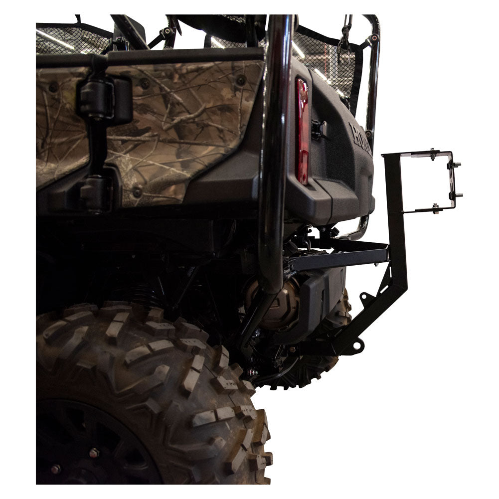 Tusk Hitch Mounted Spare Tire Carrier Honda Pioneer 1000 2016–2021 - Adventure Parts