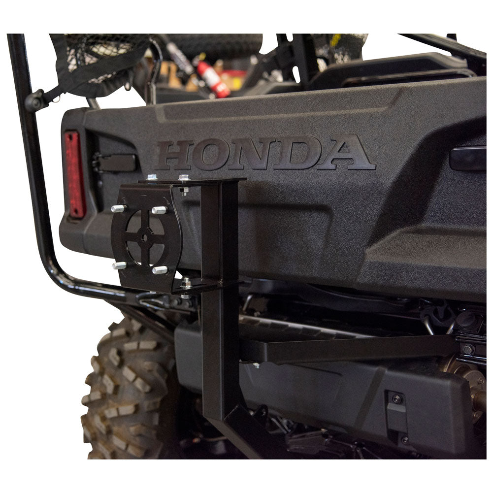 Tusk Hitch Mounted Spare Tire Carrier Honda Pioneer 1000 2016–2021 - Adventure Parts