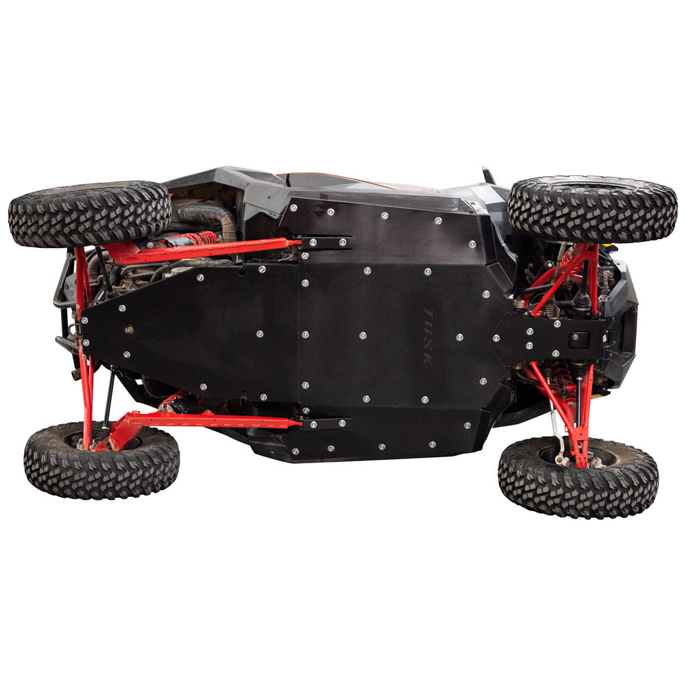 Tusk Quiet-Glide Skid Plate 3/8" Polaris RZR Pro XP Premium 2020–2025 - Adventure Parts