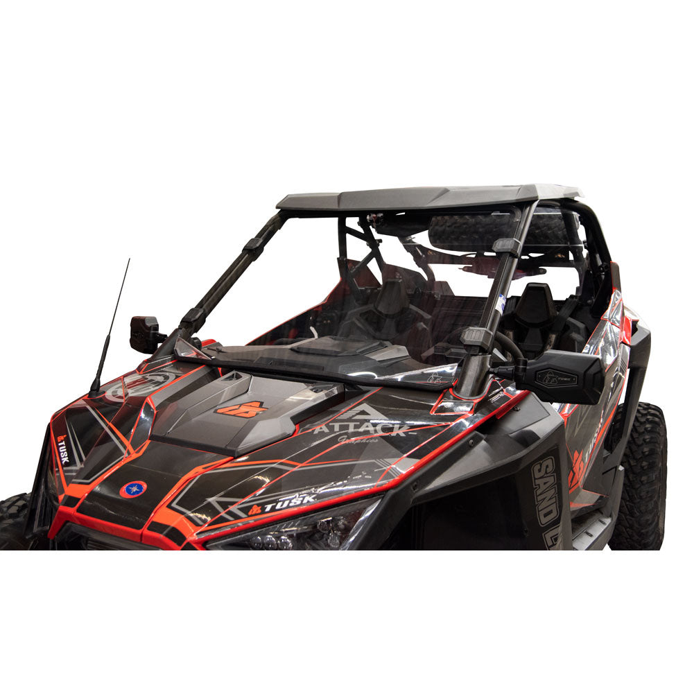 Tusk Removable Full Windshield Polaris RZR Pro XP 4 Premium 2020–2024 - Adventure Parts