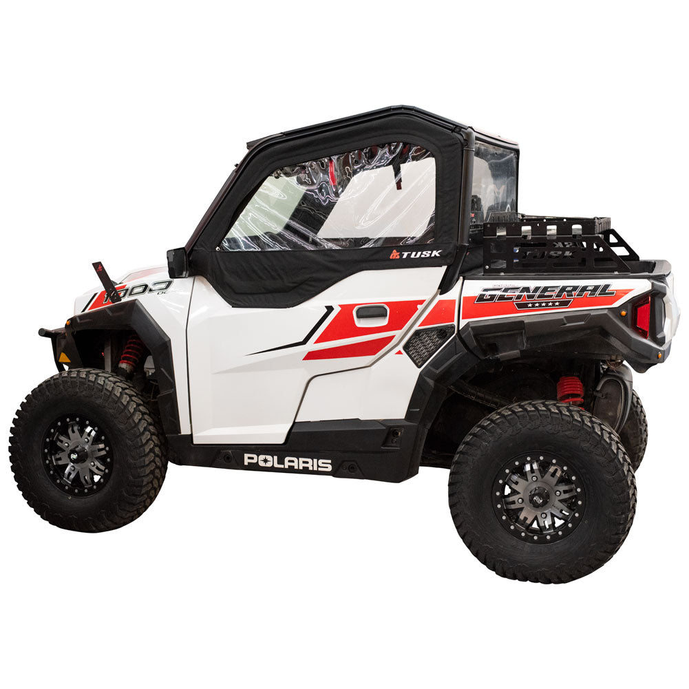 Tusk Soft Upper Doors Polaris GENERAL 1000 Deluxe EPS 2016-2025 - Adventure Parts