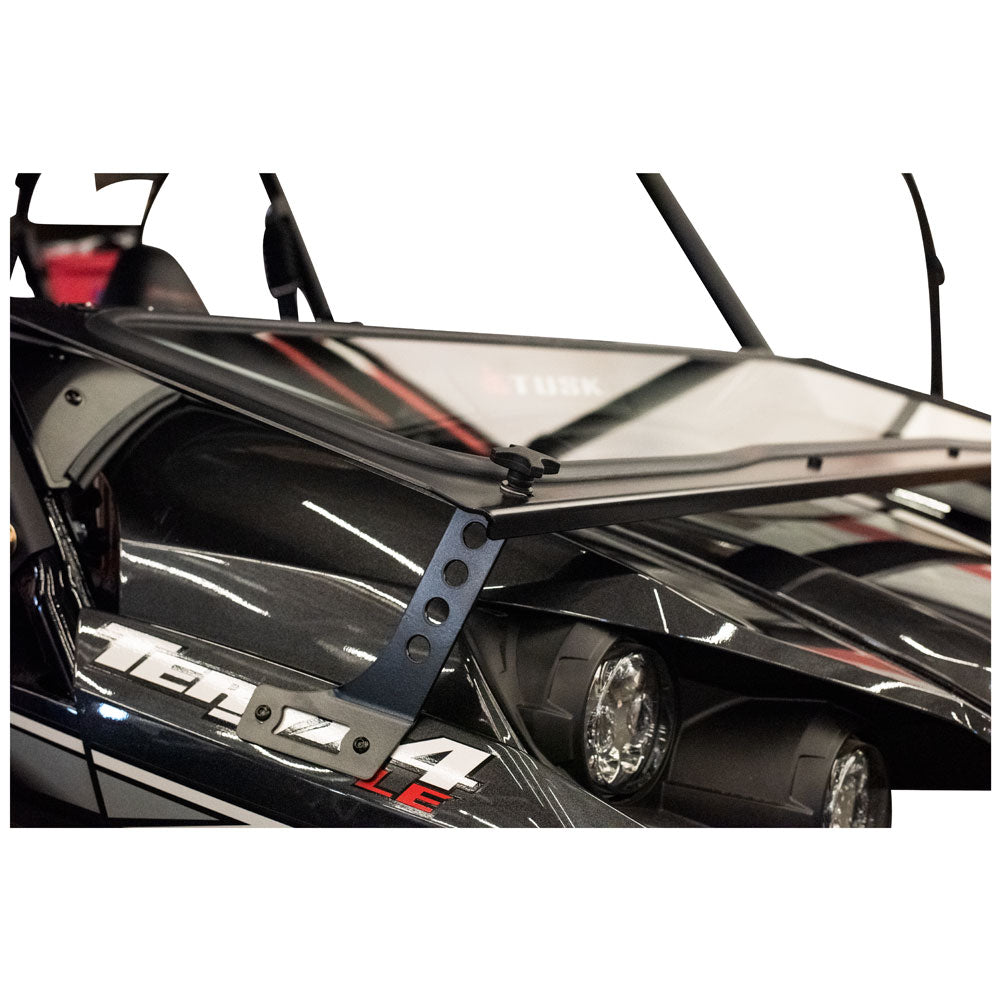 Tusk UTV Folding Glass Windshield with Windshield Wiper Kawasaki Teryx 800 2016–2025 - Adventure Parts