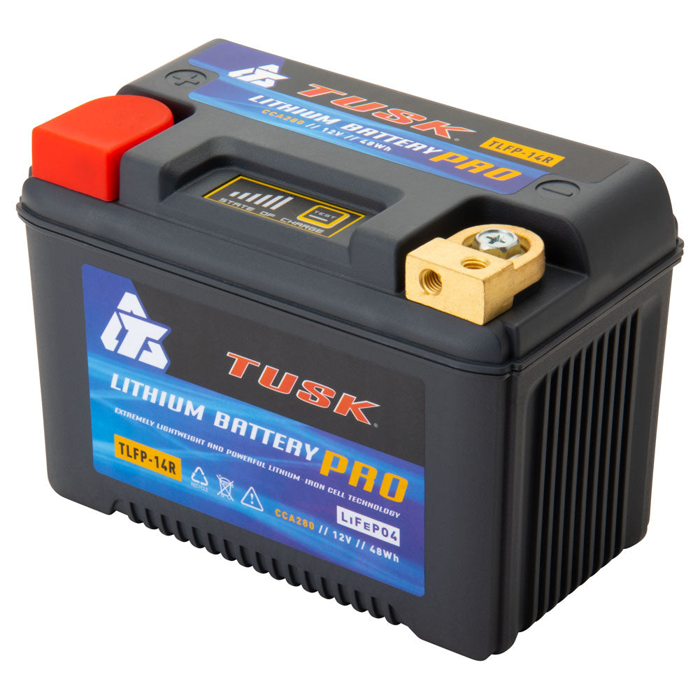 Tusk Lithium Pro Battery - Adventure Parts