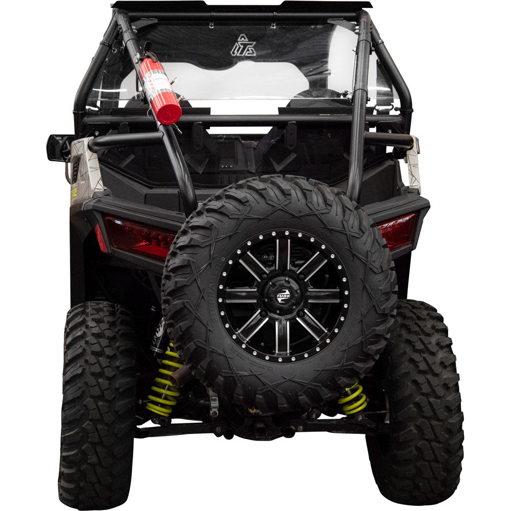 Tusk Rear Mounted Spare Tire Carrier Polaris RZR 900 Trail Premium 2021–2025