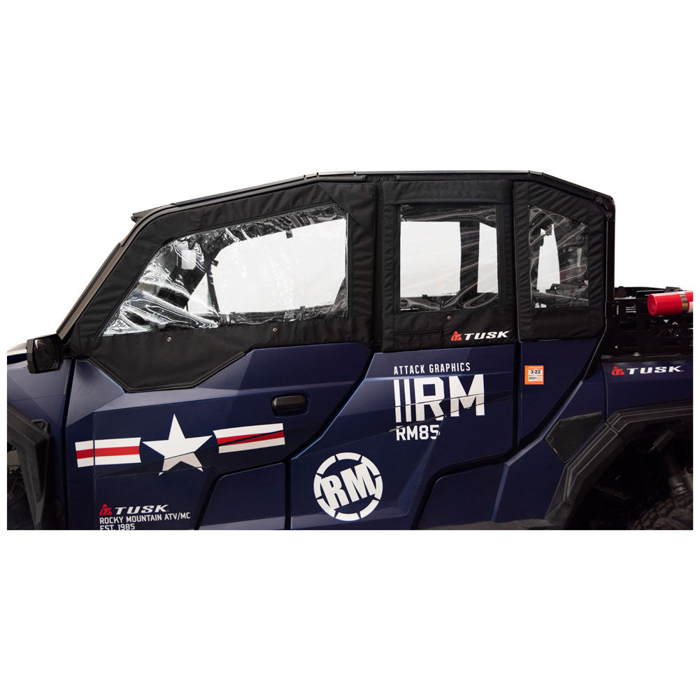 Tusk Soft Upper Doors Polaris GENERAL 4 1000 EPS 2017–2025 - Adventure Parts