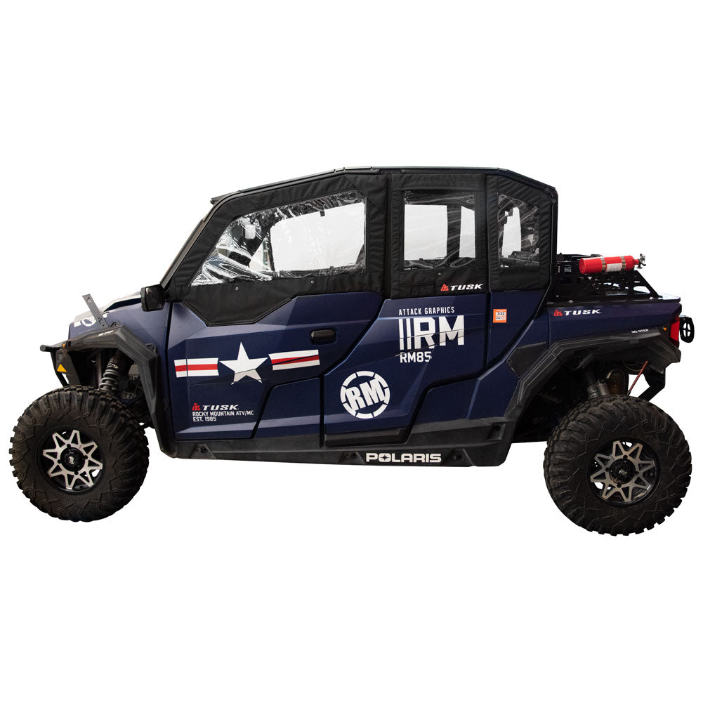 Tusk Soft Upper Doors Polaris GENERAL 4 1000 EPS 2017–2025 - Adventure Parts
