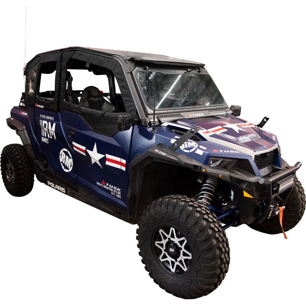 Tusk Soft Upper Doors Polaris GENERAL 4 1000 EPS 2017–2025 - Adventure Parts