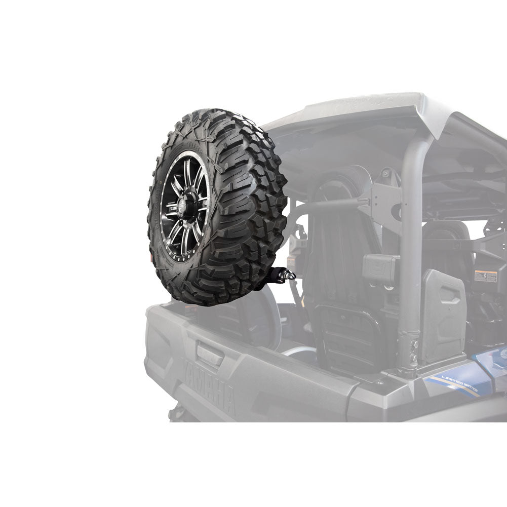 Tusk Spare Tire Carrier Combo Kit Yamaha Wolverine RMAX4 1000 2021-2025 - Adventure Parts