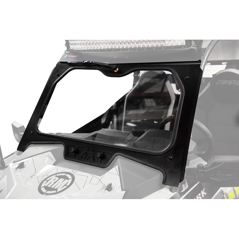 Tusk UTV Full Glass Windshield With Vent and 12" Windshield Wiper Polaris RZR 900 Trail Premium 2021–2025 - Adventure Parts