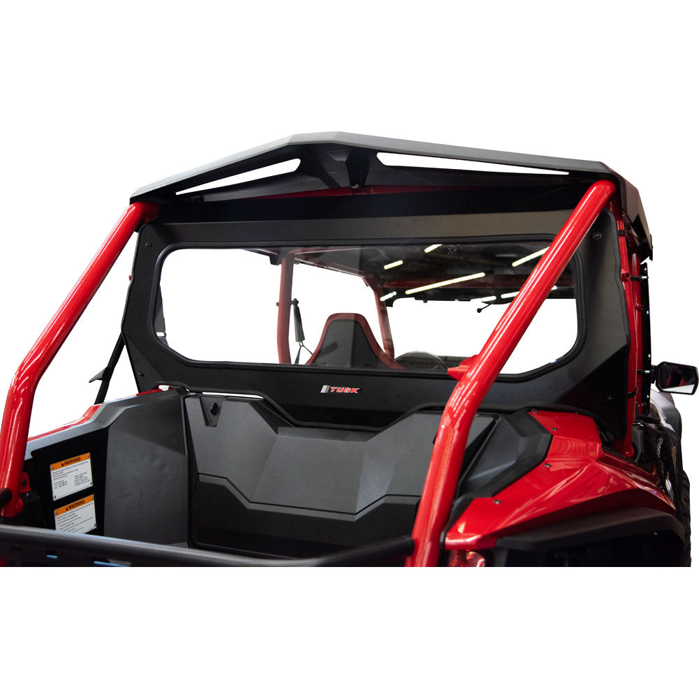 Tusk UTV Rear Glass Window Honda Talon 1000R-4 Fox Live Valve 2020–2024 - Adventure Parts