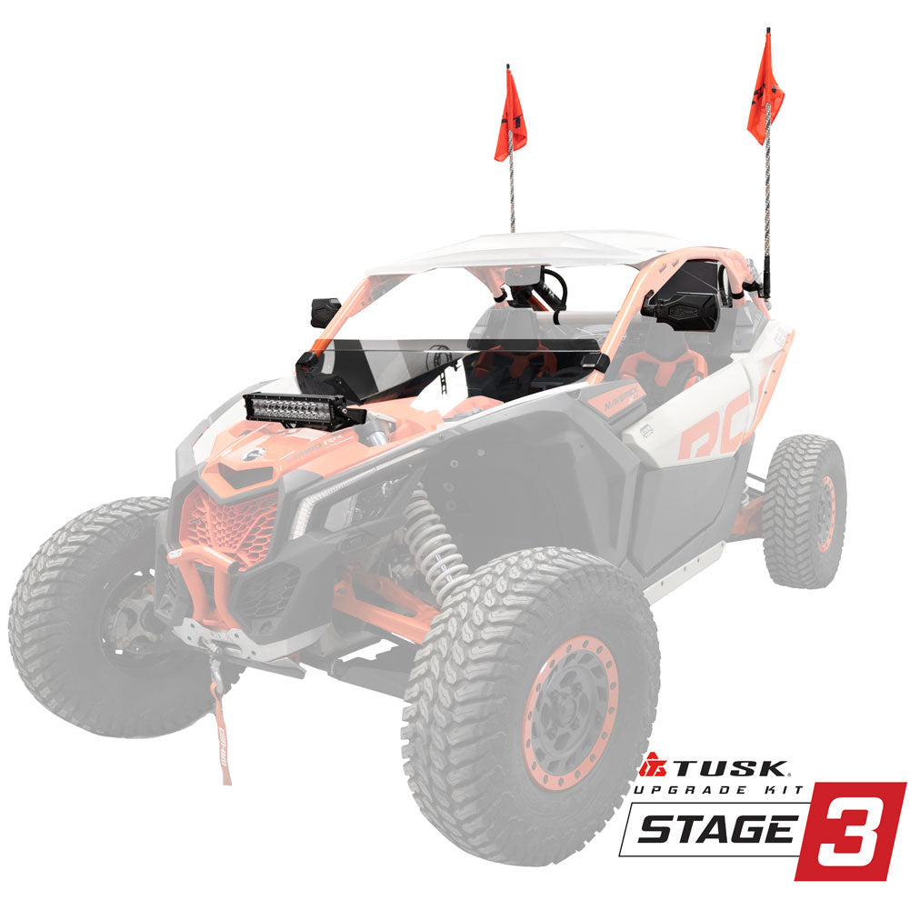 Tusk UTV Stage 3 Upgrade Kit Can-Am Maverick X3 X RC Turbo 64 Inch 2020–2024 - Adventure Parts