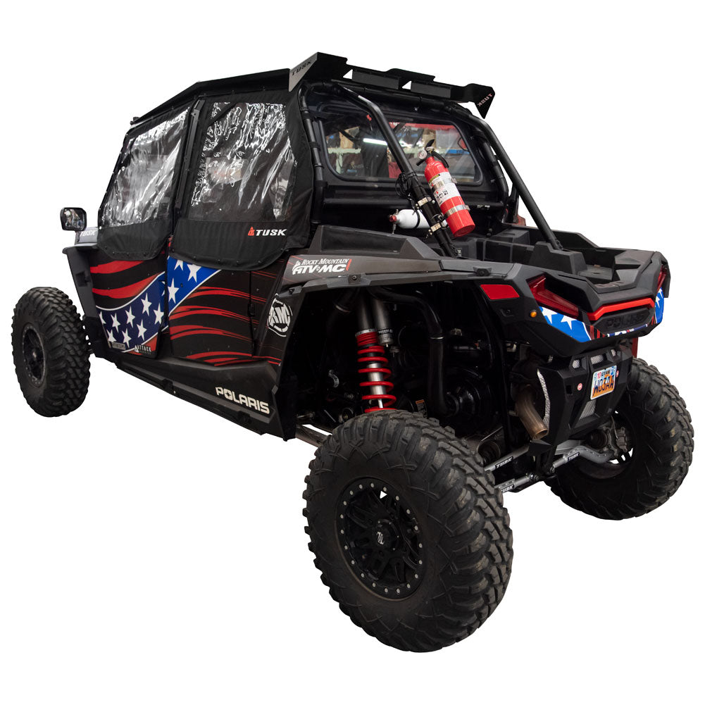 Tusk Zipperless Upper Door Kit Polaris RZR 4/S4/XP 2014-2023 - Adventure Parts