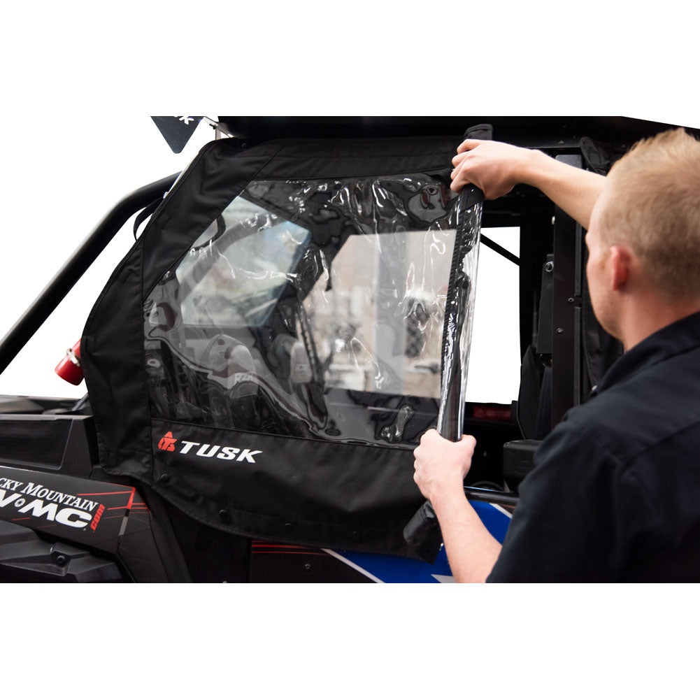 Tusk Zipperless Upper Door Kit Polaris RZR 4/S4/XP 2014-2023 - Adventure Parts