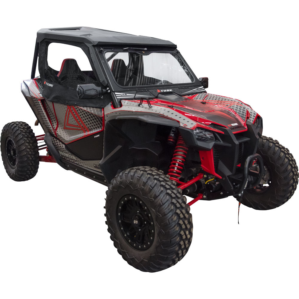Tusk Zipperless Upper Door Kit Honda Talon 1000R 2019–2024 - Adventure Parts