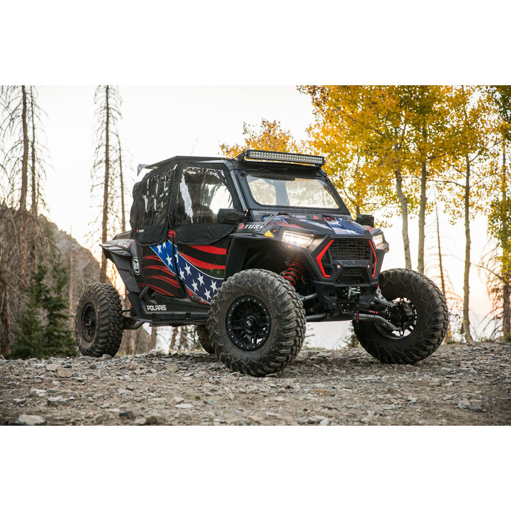 Tusk Zipperless Upper Door Kit Polaris RZR 4/S4/XP 2014-2023 - Adventure Parts